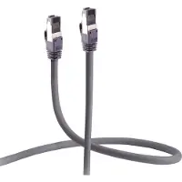 Flexline -Patchkabel cat. 6A Armored (Trittfest), U/FTP, grau, 15m
