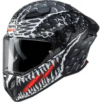Caberg Drift Evo II Crok Rok Mat/Zwart/Antraciet/Rood S, unisex