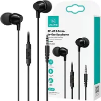 Usams SJ594 In-ear oordopjes (3.5mm) - Zwart