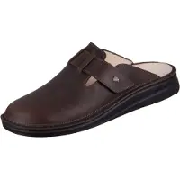 Finn Comfort Muiltjes 'Pantolette Herren 01454 322500 Echtleder in braun' bruin