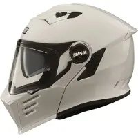 Simpson Darksome Wit ECE22.06 Systeemhelm Maat L