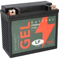 Landport 12V 20Ah accu voor motorfiets, startaccu MG LTX20-4