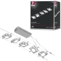 Paulmann 94420 Kabelsysteem compleet LED vast ingebouwd LED Chroom (mat), Chroom