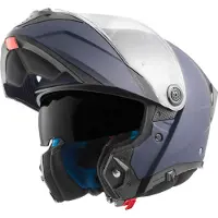 Bogotto FF404 Solid Mat Blauw Systeemhelm Maat L