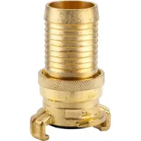 Gardena 07122-20 Messing Zuig- en hoge druk klauwkoppeling Klauwkoppeling, 32 mm (1 1/4) Ø