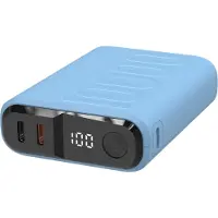 RealPower 458442 Powerbank PB-10000C PD+ mit 3x Type-C,Purple