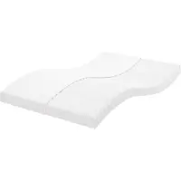 Syfax Schuimmatras 7 zones hardheid 20 ILD 120x200 cm wit