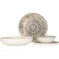 RINART serviesset - Aztec - 24 delen - voor 6 personen - porselein