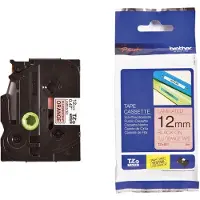 Brother Tape TZe-B31 Zwart op oranje (12 mm)
