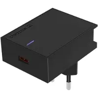 Swissten Huawei SuperCharge 22,5W USB-wandlader, Slim Series van - Zwart