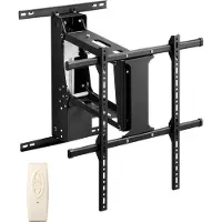 Vevor Motoriseerde TV-wandhouder voor televisies van 813 tot 1651 mm, motoriseerbare, verstelbare, draaibare houder, maximale VESA-maat 60 x 60 cm, draagvermogen 40 kg