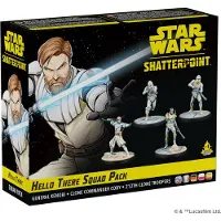 Atomic Mass Games Star Wars Shatterpoint Hello There General Obi-wan Kenobi Squad Pack Board Game Beige Kinderen