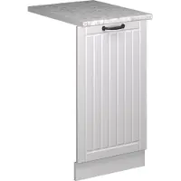 Vicco Fame-Line Vaatwasserfrontpaneel – 45 cm, WB Marmer Wit Landhuis