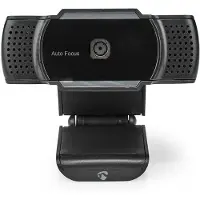 Nedis WCAM110BK Webcam HD Zwart