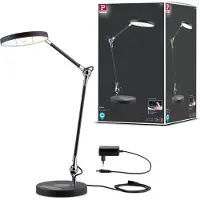 Paulmann Numis 78010 LED-tafellamp LED LED vast ingebouwd 11 W Zwart