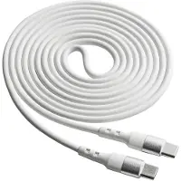 Akyga AK-USB-41 USB-kabel USB-C stekker, USB-C stekker 1.80 m Wit