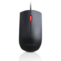 Lenovo - bedraad usb muis - 1600 dpi - voor beide handen - zwart