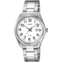 Casio Analoog horloge zwart / zilver / wit