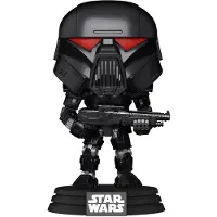Funko POP! Star Wars Mandalorian Dark Trooper Gevechtsfiguur