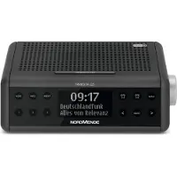 Nordmende Transita 115 Digitale Wekkerradio – DAB+/FM – 3W – Dubbel Alarm – OLED Display – Antraciet – 19,3 x 11,5 x 6,6 cm