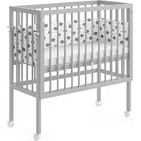 VitaliSpa Sophie Aanschuifbed – 94 x 42.5 cm 2 zijrails Grijs