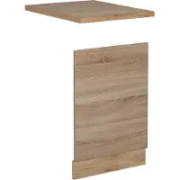 Vicco R-Line Voorpaneel vaatwasser – 45 cm, WB Eik Sonoma