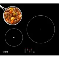 CIARRA VM3BIH-F - Inbouw Inductie Kookplaat 60 cm - 3 zones 9 standen Timers 6200 W