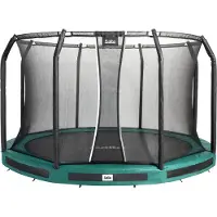 Salta Premium Ground Trampoline met Veiligheidsnet - 305 cm - Groen