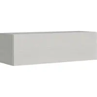 Itamoby Opklapbaar tv-wandmeubel met kabelwartel L.133.6 H.40 D.39.2 As wit