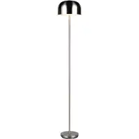 TRIO REALITY JEFF - Vloerlamp - Nikkel mat - incl. 1x SMD 2,5 W - 4-stappen TOUCH - USB-aansluiting - Oplaadbaar - Snoerloos