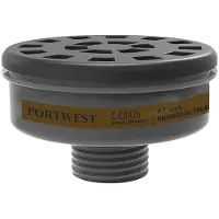 Portwest A2 Gas Filter Universal Thread (6 Stuks)-1