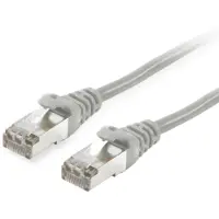 Equip 615503, Patchkabel Cat6, S/FTP, 2xRJ45, 25.00 meter, grijs, LSZH, verpakt in een polybag