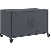 Syfax Tv-meubel 68x39x43,5 cm staal antracietkleurig