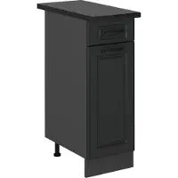 Vicco R-Line Keukenonderkast – 30 cm, WB Antraciet Antraciet landhuis