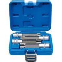 Bgs Bitset Vierkantaandrijving 12,5 mm (1/2") T-profiel (voor Torx) met gat 4 st. (12,5 mm)