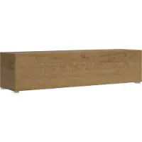 Itamoby Vouwbare TV-voet met kabeldoorvoer, afmetingen: lengte 173,6 cm, hoogte 40 cm, diepte 39,2 cm, met poten van massief eikenhout