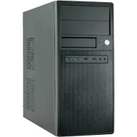 Chieftec CG-04B-OP Midi-tower PC-behuizing Zwart Harde schijf installatie zonder gereedschap