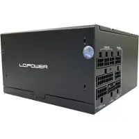 LC-Power Voeding LC6750G-SI 750 W (750 W), PC-voedingseenheid, Zwart