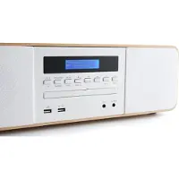 Thomson MIC201IDABBT micro-systeem met Qi-oplaadstation, Bluetooth/CD/MP3/USB/DAB+, 60 Watt