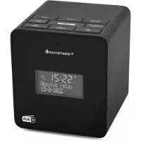 Soundmaster UR109SW - Wekkerradio, DAB+ met spraakfunctie