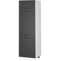 Vicco R-Line Koelkast ombouwkast – 60 cm Antraciet landhuis