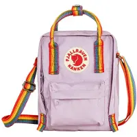 Fjall Raven Schoudertas 'Kanken' lila / oranje / karmijnrood