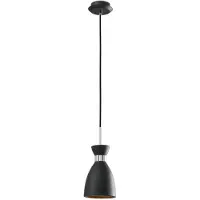Faro 20050, zwart, metaal, IP20, klasse I, fitting E14, 20 Watt