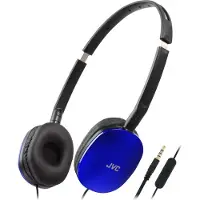 JVC HA-S160M - Vederlichte opvouwbare on-ear hoofdtelefoon - Blauw