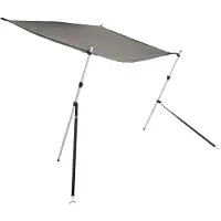 Syfax Schaduwdoek T-top 170x208x(115-183) cm antracietkleurig