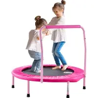 Vevor Kindertrampoline Buitentrampoline 91,44 cm Opvouwbare trampoline met handgreep
