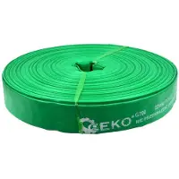 GEKO Groene PVC-slang - Bezzapachowy - 100 m - 2 bar - Ø 50 mm