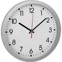 TFA - Analoge Wanduhr 60.3035.02 - silber