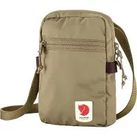 Fjällräven Schoudertas 'High Coast' beige / olijfgroen / pink