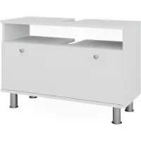 Vicco Fynn Wastafelonderkast – 80.2 x 54 cm met lade Wit